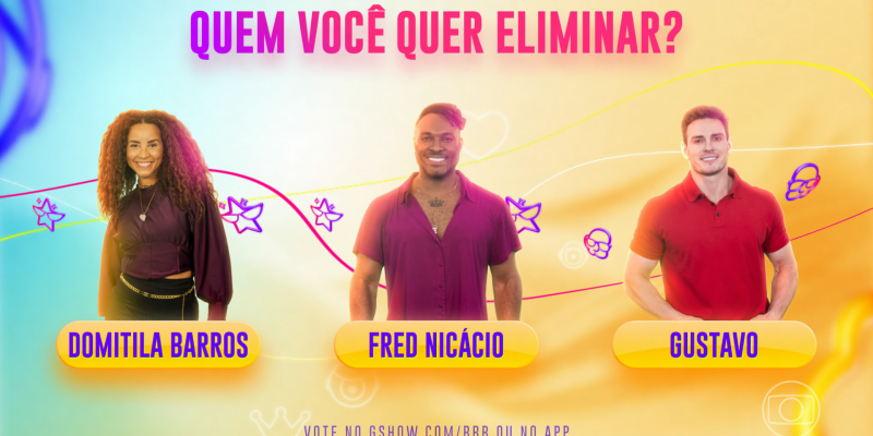 BBB23 Domitila Fred Nicácio Gustavo Paredão