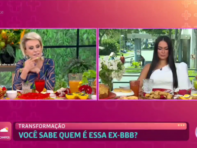 Ana Maria Braga Larissa Mais Voce